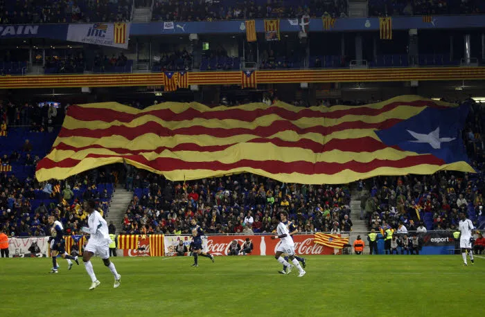 Le Barça aux couleurs de la Senyera
