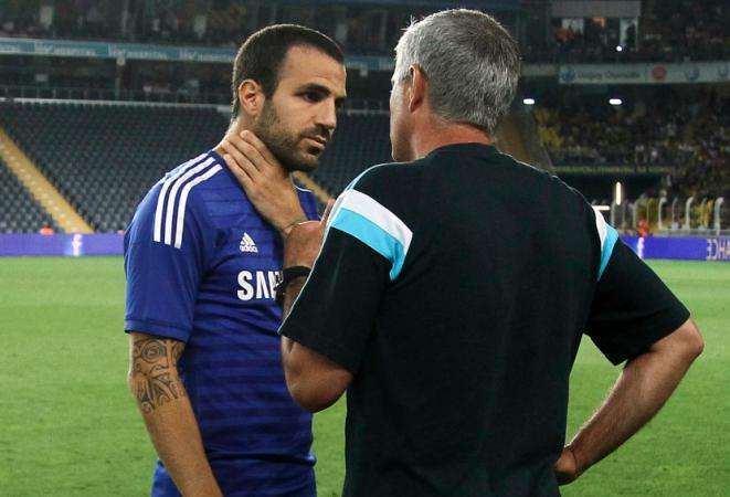 Mourinho très content de Fàbregas