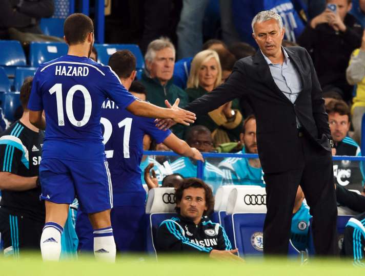 Mourinho tacle Hazard