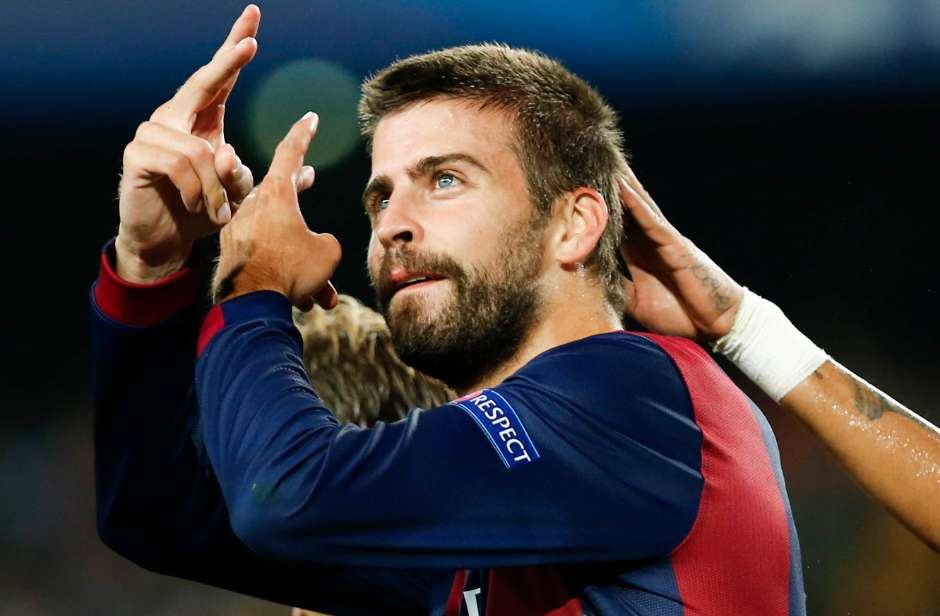 Piqué a passé la nuit à Paris