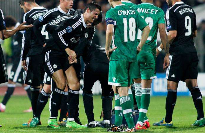 CR7 s&rsquo;est cru au rugby