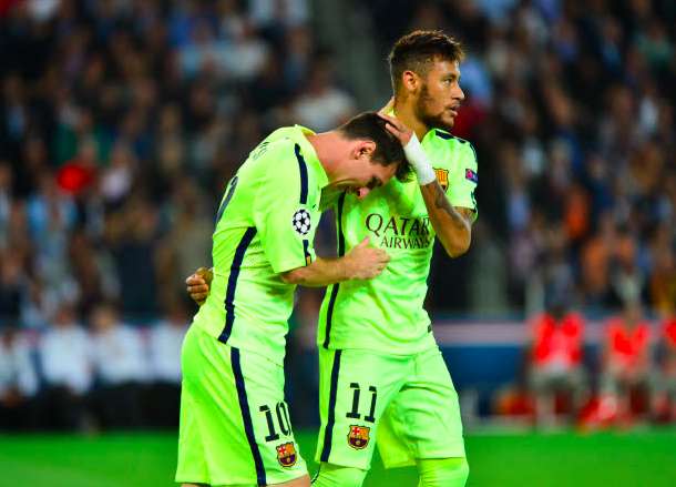 Neymar, Ballon d&rsquo;or pour Messi