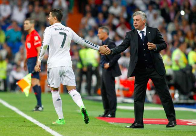 Ancelotti voit CR7 Ballon d&rsquo;or