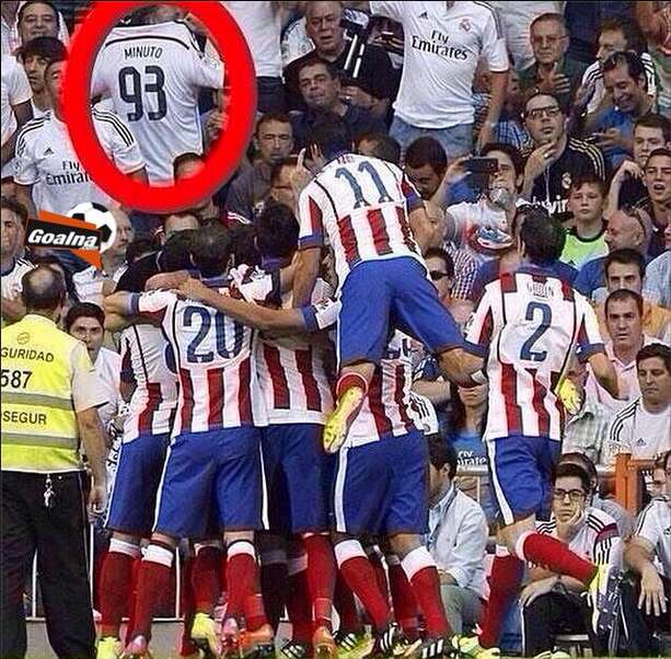 Photo : un socio du Real chambre l&rsquo;Atléti