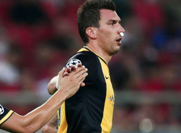 Mandzukic sur le billard