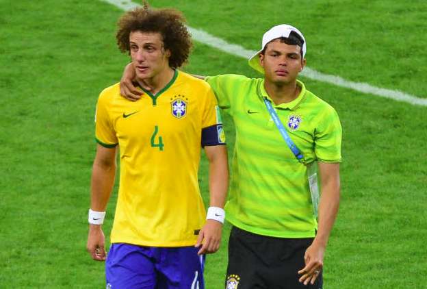 Quatre Parisiens avec la Seleção