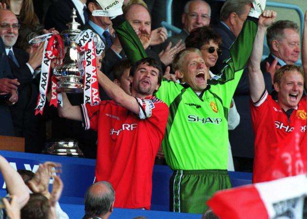 Quand Keane en collait une à Schmeichel