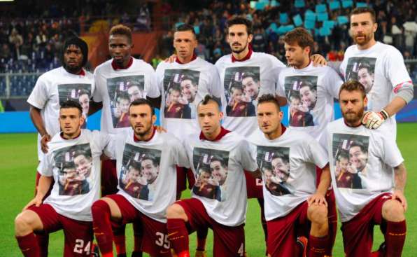 La Roma rend hommage aux tifosi décédés