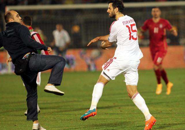 Manifestation albanaise à Nyon
