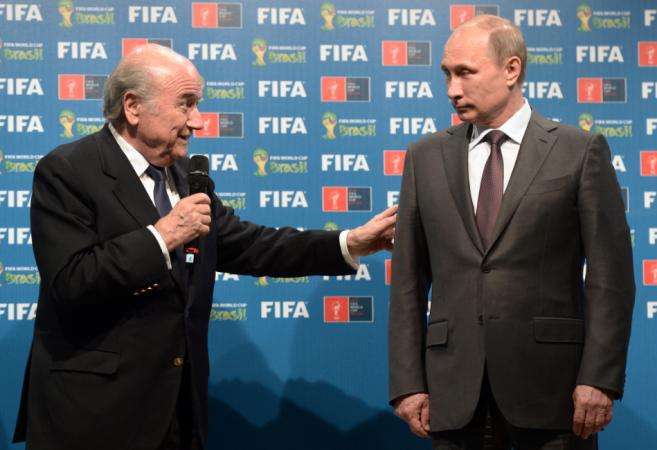 Blatter a foi en Russie 2018