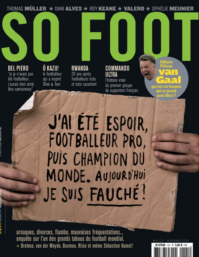 SO FOOT #121 – Les footballeurs fauchés