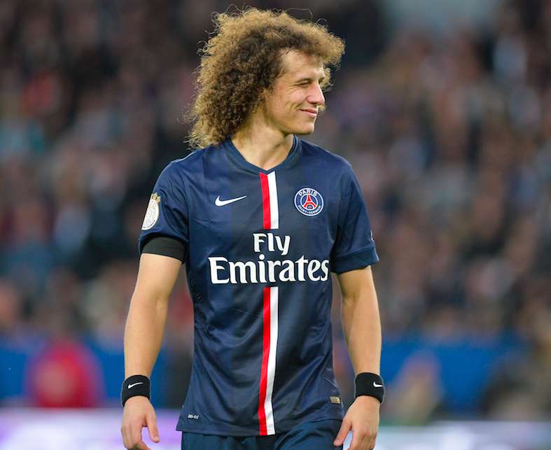 David Luiz à Paris-Bercy
