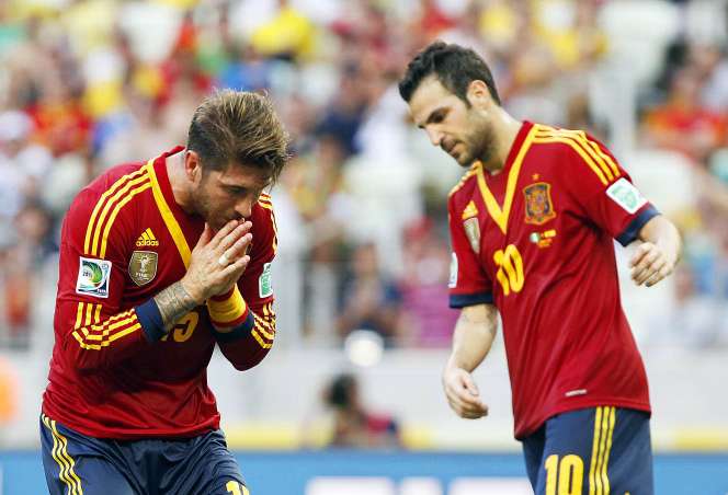 Fàbregas se paie Ramos