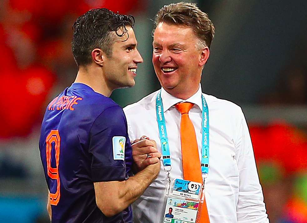 Van Gaal demande à Van Persie de se bouger