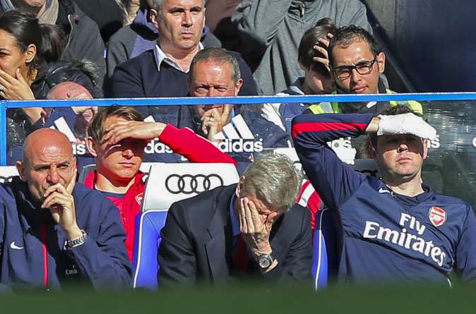 Wenger et la naïveté de ses Gunners
