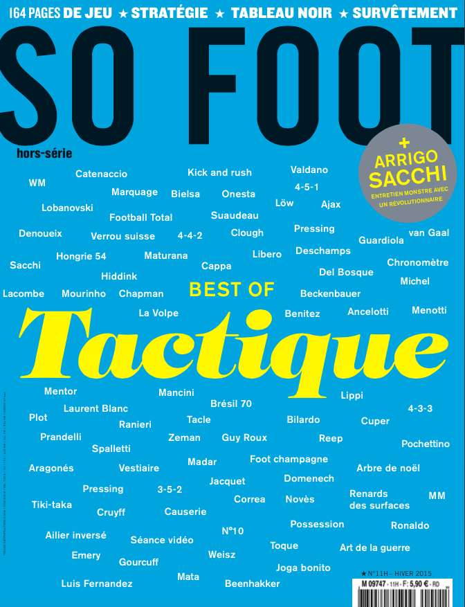 SO FOOT – HORS SÉRIE – TACTIQUE