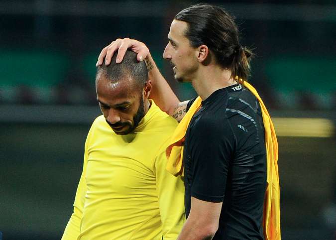 Ibra rend hommage à Henry