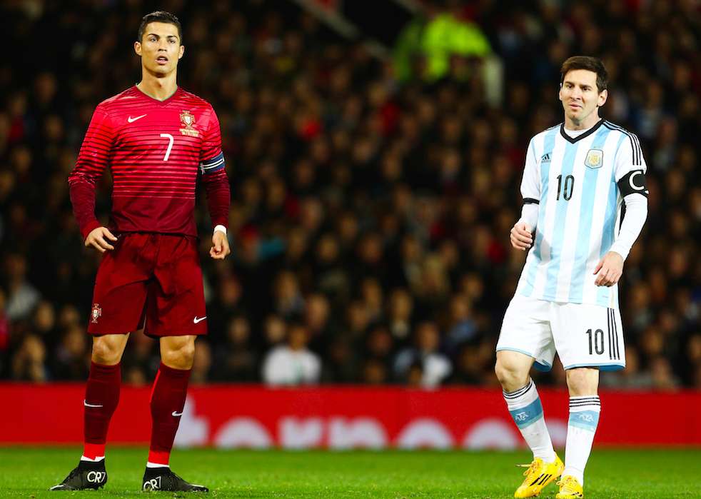 Les chiffres de CR7 et Messi en 2014