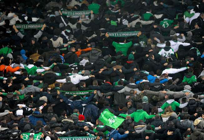 Pas de supporters Verts à Nice