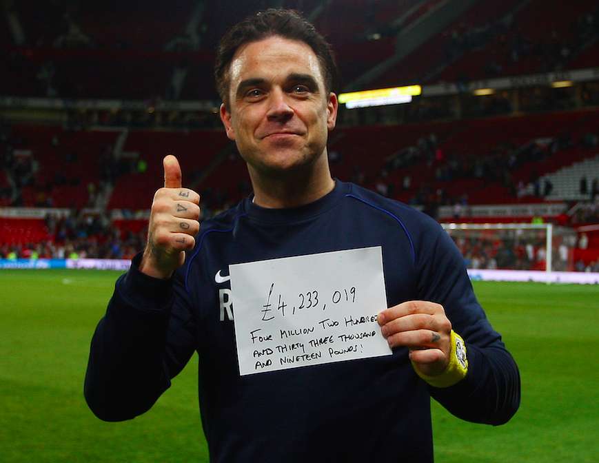 Le Borussia offre un job à Robbie Williams