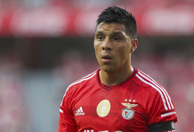 Enzo Pérez en janvier à Valence