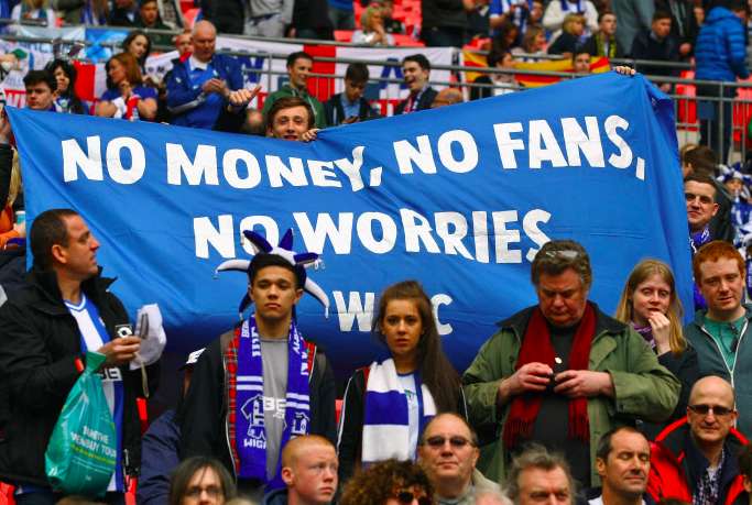 Wigan : les joueurs payent la moitié des 500 premiers billets