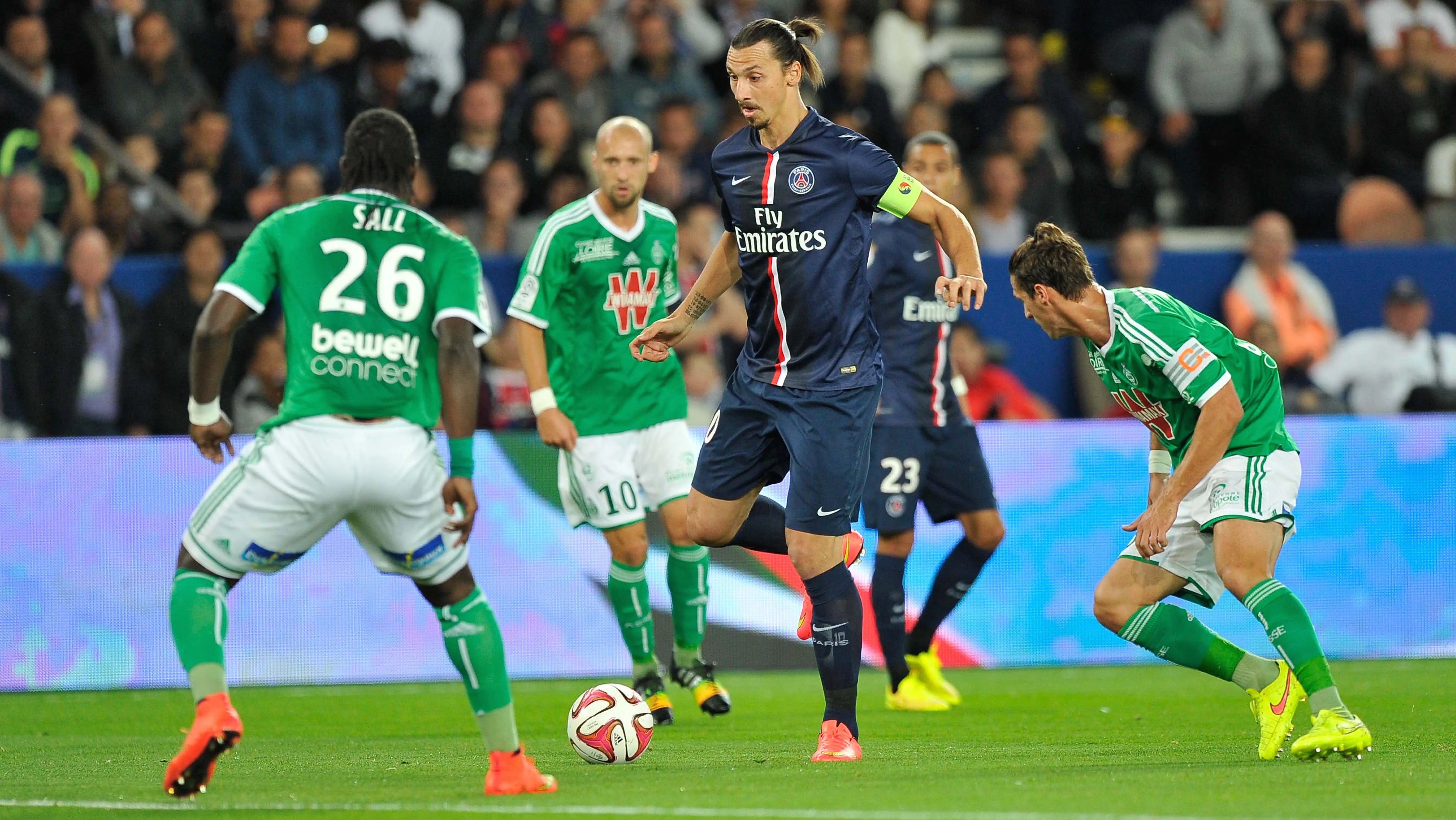 En direct : Saint-Etienne – Paris S-G (0 – 1)