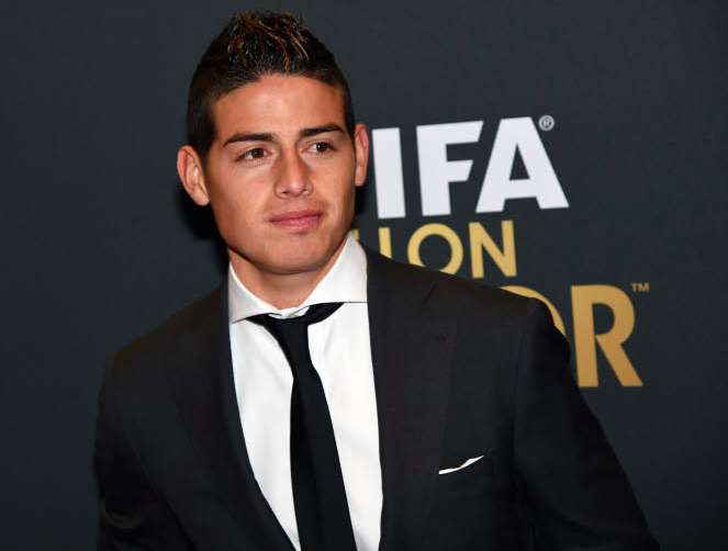 James Rodríguez, amant idéal des Colombiennes