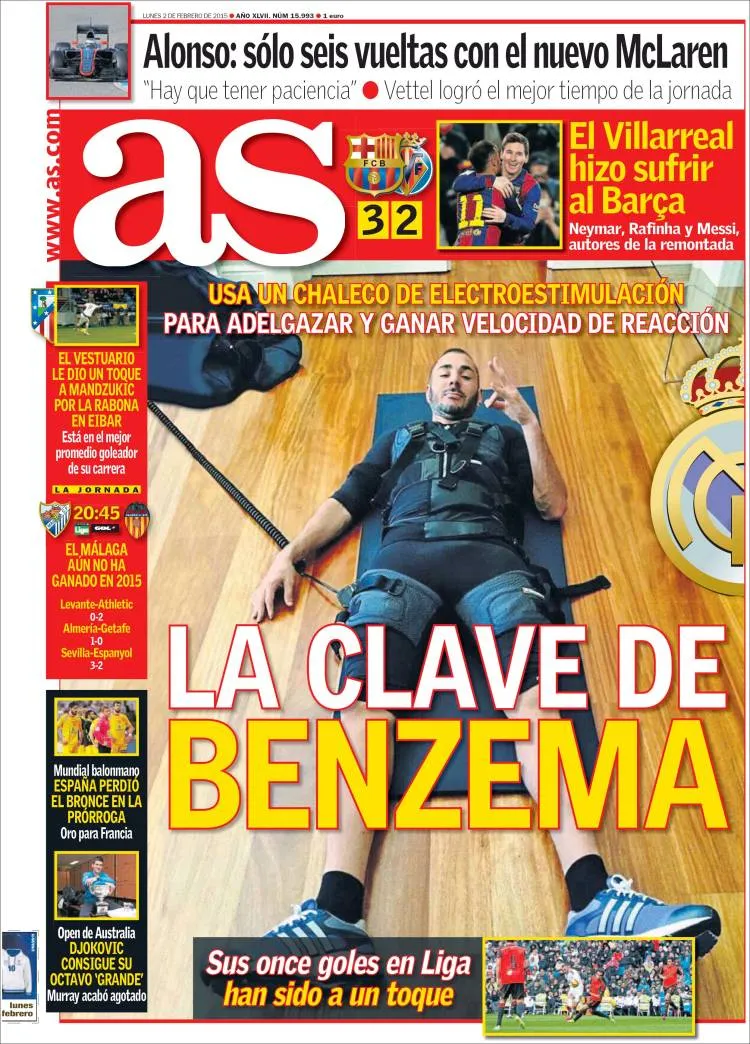 Photo : l&rsquo;appareil de musculation de Benzema