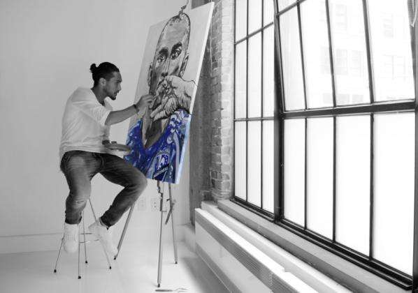 Issey Nakajima-Farran, le peintre footballeur