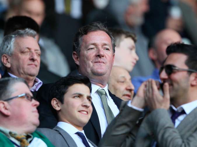 Piers Morgan porte la poisse aux Gunners