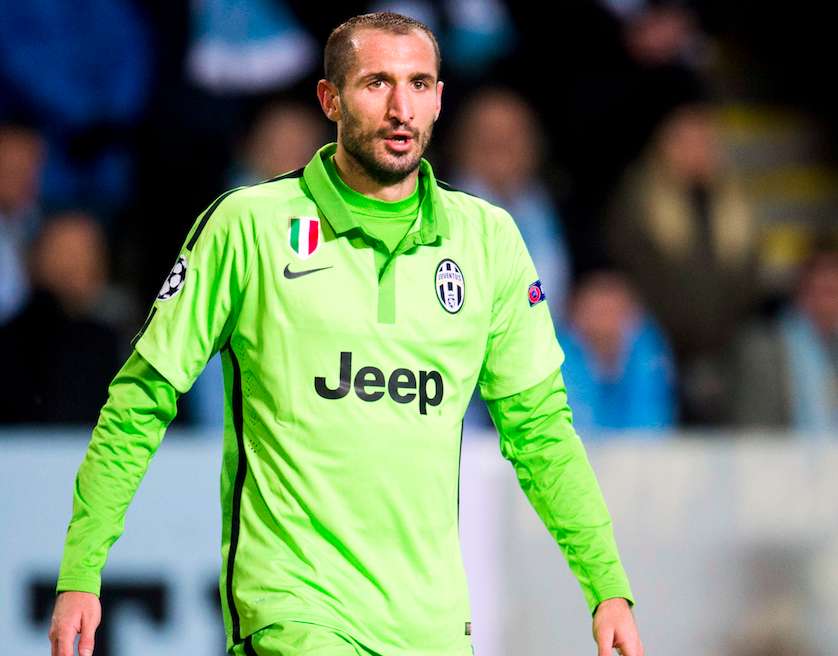 Chiellini et sa glissade contre Dortmund