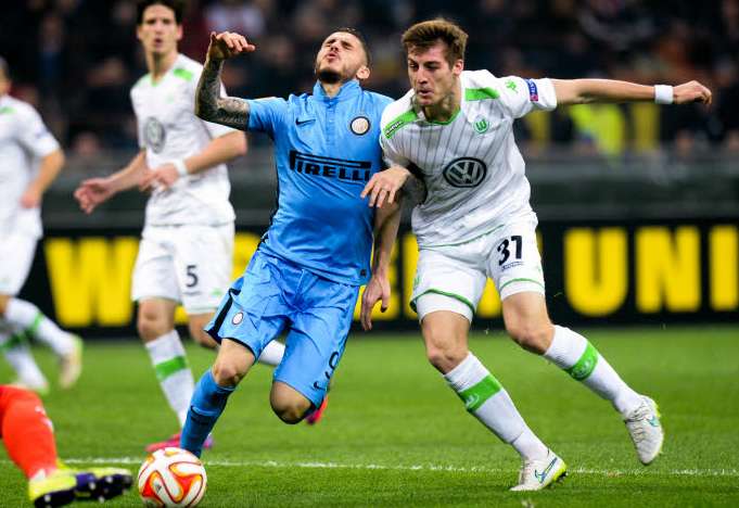 Wolfsburg trop fort pour l&rsquo;Inter