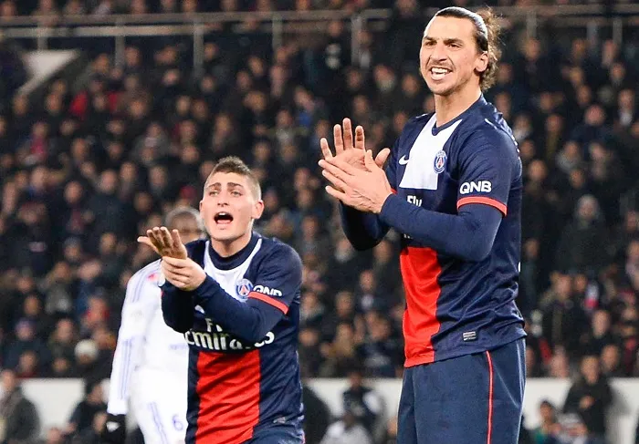 La première vanne de Zlatan à Verratti