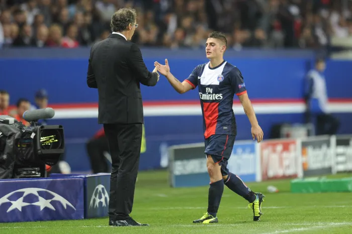 Verratti, Blanc et le dribble de trop