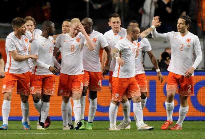 Les Pays-Bas jouent un remake de la Coupe du monde