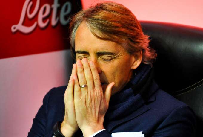 Mancini en colère