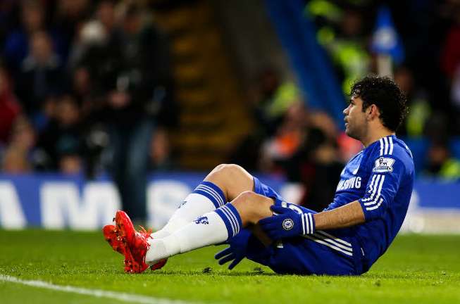 Costa blessé deux semaines