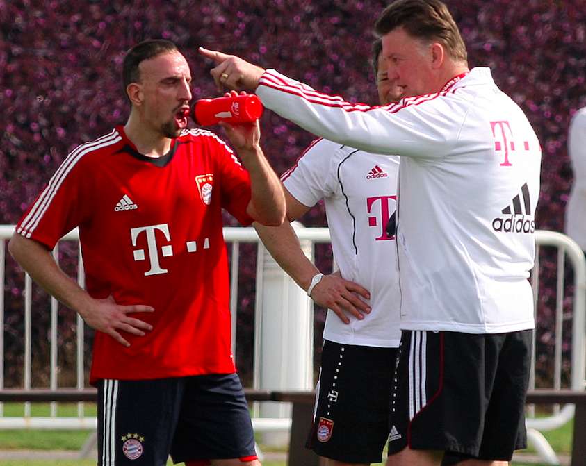 Ribéry en veut à Van Gaal