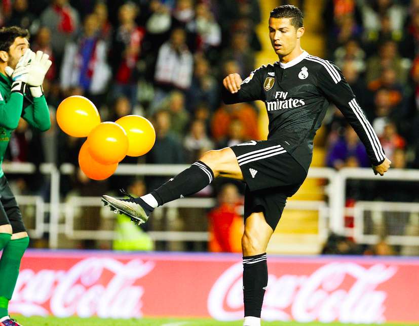 Cristiano Ronaldo relaxé