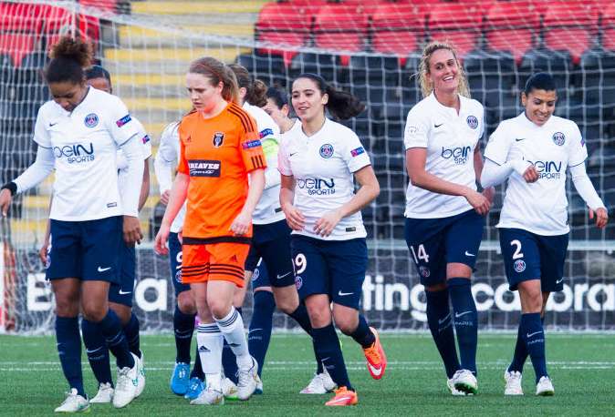Les filles du PSG ont un pied en demi-finale
