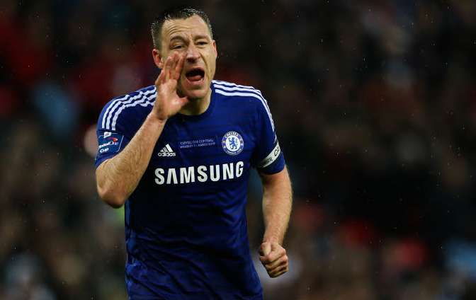 Terry et la réaction de Chelsea