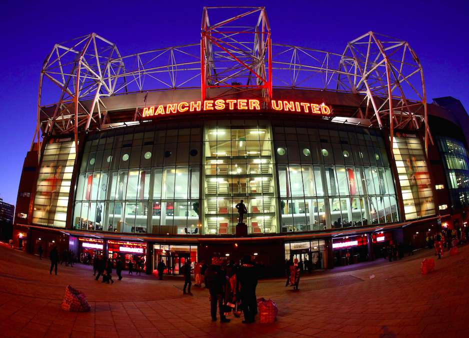 Old Trafford renommé sur Google Maps
