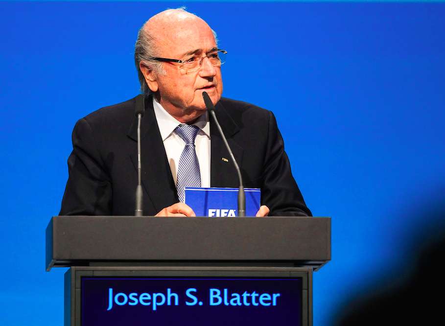 La CONCACAF fait de Blatter son dieu