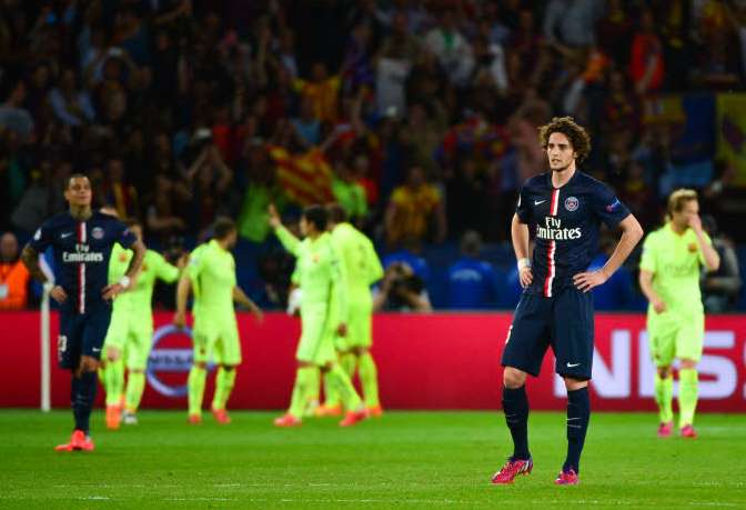 Mi-temps : Paris en grosse difficulté (0-1)