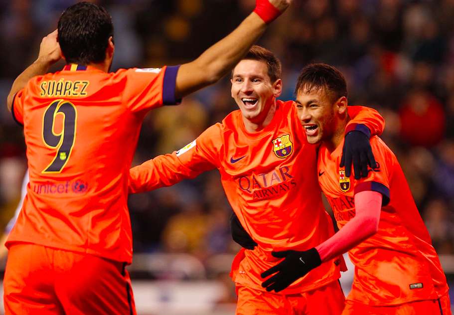 Messi-Neymar-Suárez : meilleur trio de l&rsquo;histoire blaugrana ?
