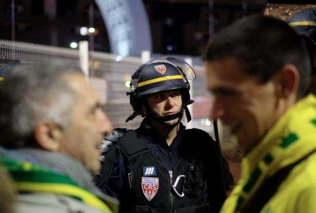 On a fait le déplacement à Bordeaux avec les Nantais