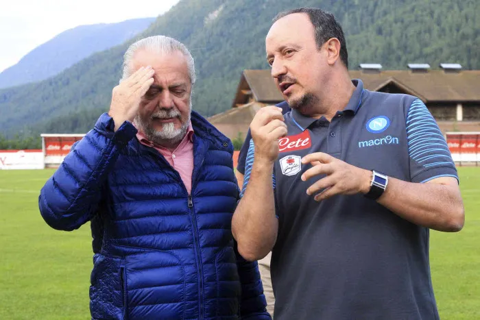 De Laurentiis : «<span style="font-size:50%">&nbsp;</span>Benítez peut rester cinq ans de plus<span style="font-size:50%">&nbsp;</span>»