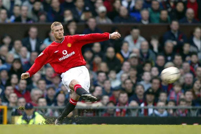 Top 5 des buts de Beckham à MU
