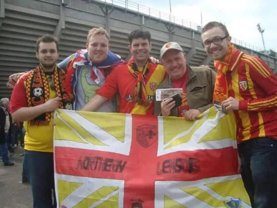 Les Northern Lensois, ces Anglais Blood’n’Gold